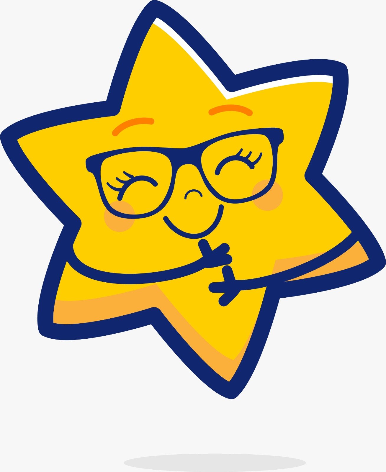 Mascote Star do projeto EU SOU