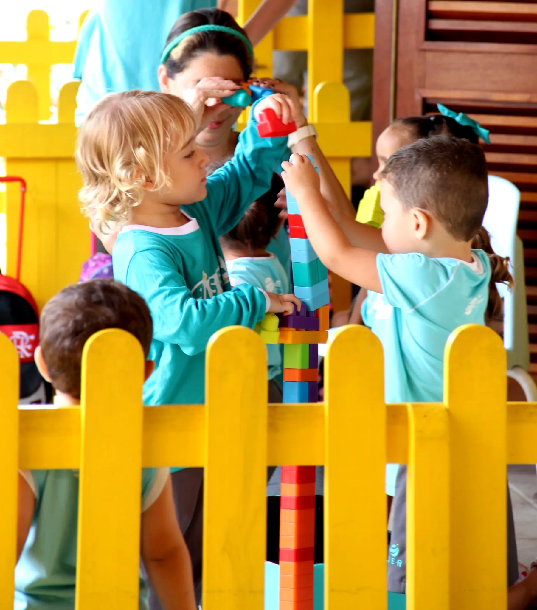 Estudante da Educação Infantil na Escola S.E.R.